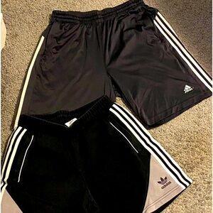 2 pairs of adidas shorts (unisex)